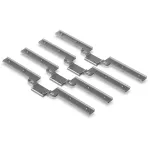 Racko sujungimo komplektas Ubiquiti UACC-Rack-Stacking-Kit 12U sidabrinis