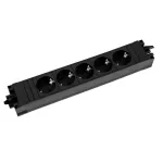BACHMANN STEP BASE 5x įžemintas ki&scaron;tukas, juodas (906.18821)