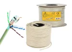 Gembird CAT6 FTP 100m tinklo kabelis pilkas F/UTP (FTP)