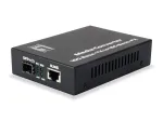 Tinklo medijos keitiklis LevelOne GVT-0500 10 Gbit/s juodas