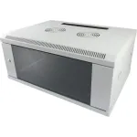 Sieninis tinklo spintos korpusas ALLNET ALL-SMC6412GRAU 12U, 50 kg, pilkas, su rakinamu dangčiu