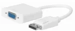 Microconnect DPVGA15CMW aktyvusis DisplayPort 1.2 ir VGA (HD-15) jungčių adapteris, ki&scaron;tukas/lizdas, 0,15 m, 1080p 60 Hz, baltas
