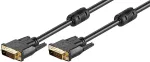 Microconnect MONCC2F DVI-D kabelis 2 m juodas