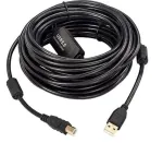 MicroConnect USBAB15B-ACTIVE aktyvus USB 2.0 kabelis 15 m USB A &ndash; USB B juodas