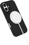 eSTUFF INFINITE GRS ROME ES67150055-BULK magnetinis dėklas iPhone 17 telefonui, juodas