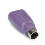 VALUE PS/2 - USB klaviatūros adapteris, violetinis (12.99.1073)
