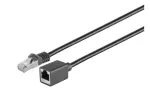 Microconnect STP6005SEXT tinklo kabelis 0,5 m Cat6 F/UTP (FTP) juodas