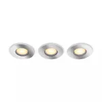 Įleidžiamas &scaron;viestuvas Philips Hue White Ambiance Adore 3x350 lm, pritemdomas, reguliuojama balta &scaron;viesa