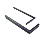 RGB ap&scaron;vietimo rinkinys ASUS TUF GAMING GT502 Horizon &mdash; ARGB 3 kontaktų, 5 V, 1.44 A, magnetinis tvirtinimas, Midi Tower suderinamas, Juodos spalvos