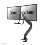 Neomounts NM-D775DXBLACK Monitorinis laikiklis 10-32 colių - dujinė spyruoklė - Topfix - 180&deg; stabdiklis