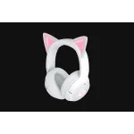Belaidės žaidimų ausinės su Bluetooth Razer Kraken Kitty V2 BT White, THX Spatial Audio, RGB ap&scaron;vietimas