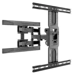 Sieninis TV laikiklis ART LCD/LED 40&ndash;75 col., iki 45 kg, pakreipiamas ir pasukamas, auk&scaron;tis 52&ndash;380 mm, max VESA 600x400