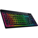 BlackWidow V4 Low-Profile TKL HyperSpeed žaidimų klaviatūra juoda, DE i&scaron;dėstymas, Razer Low-Profile Orange jungikliai
