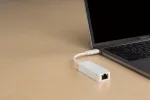 D-Link USB-C į Gigabit Ethernet adapteris, laidinis, USB Type-C, Ethernet, 1000 Mbit/s, baltas