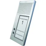 AGFEO DoorSpeak 2, laidinis, IP33, aliuminis, sieninis, 115 mm