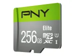 PNY Elite 256 GB MicroSDXC UHS-I Class 10 atminties kortelė