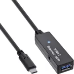 InLine USB 3.2 Gen.1 aktyvus ilgintuvas, USB-C ki&scaron;tukas į USB-A lizdą, 5 m