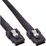 InLine SAS vidinis kabelis, Mini-SAS SFF-8087 į Mini-SAS SFF-8087, su Sideband, 1 m