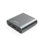 Garso skirstytuvas Hama 00205100 sidabrinis HDMI 3.5 mm