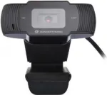 Conceptronic AMDIS 720P HD internetinė kamera su mikrofonu, 1280 x 720 pikselių, 30 kadrų/s, USB 2.0, juoda