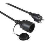 Prailginimo laidas Hama Outdoor 10 m, IP44, juodas
