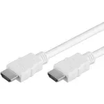 VALUE High Speed - HDMI kabelis - HDMI (19 kontaktų, vyri&scaron;kas) - HDMI (19 kontaktų, vyri&scaron;kas) - 3 m - ekranuotas - baltas (11.99.5703)