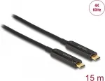 Aktyvus optinis USB-C vaizdo kabelis DeLOCK 84104 4K 60 Hz 15 m