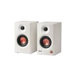 Edifier MR3 2.0 monitoriniai garsiakalbiai su stiprintuvu, 18 W, Bluetooth 5.4, 85 dB, balta spalva