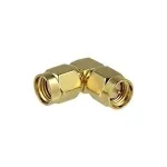 Koaksialinis adapteris DeLOCK 88826 RP-SMA vyri&scaron;kas į SMA vyri&scaron;ką 90&deg;