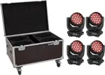 Judantis prožektorius EUROLITE TMH-X4 4x LED Zoom