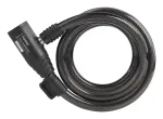 Hama 00178136 dviračių spyna Juoda 1200 mm Kabelinė spyna