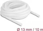 Pintas apsauginis vamzdelis DeLOCK 20813 10 m x 13 mm baltas