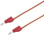 VOLTCRAFT MSB-300-2-Red matavimo laidas [4 mm ki&scaron;tukas - 4 mm ki&scaron;tukas] 2 m raudonas