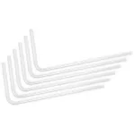 EK Water Blocks EK-Loop Hard Tube 14/10mm akrilinis, lenktas 90 laipsnių - 80cm, 6 vnt