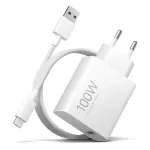 Sieninis įkroviklio rinkinys Xiaomi 100W Charging Combo (Type-A) EU &ndash; didelės galios USB Type-A adapteris