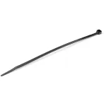 StarTech.com 8 colių (20 cm) kabelių rai&scaron;čiai - 4 mm pločio, 55 mm ry&scaron;ulio skersmuo, 22 kg tempimo stipris, nailoniniai savaime užsifiksuojantys rai&scaron;čiai su lenktu antgaliu - 94V-2/UL sertifikuoti, 100 vnt. pakuotė - juodi