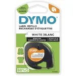DYMO LetraTag lyginamos etiketės audiniams | Autenti&scaron;kos | 12 mm x 2 m ritinys | Juodas spaudinys ant balto | Lyginamos etiketės drabužiams, idealiai tinka uniformoms/vaikų drabužiams | LetraTag spausdintuvams