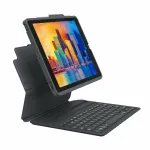 ZAGG Pro Keys klaviatūra ir dėklas iPad 10,9 colio (A16 ir 10-os kartos), AZERTY, voki&scaron;kas i&scaron;dėstymas, juoda