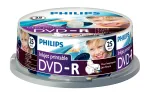 Philips DVD-R DM4I6B25F/00 4,7 GB 120 mm įra&scaron;omas diskas su baltu spausdinamu pavir&scaron;iumi