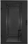 Triton RMA-27-A68-BAX-A1 19 inch tinklo spinta 27HE, 600x800 mm, stiklinės durys, juoda