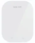 Gorenje KT10ORAW Baltas stalinis stačiakampis elektroninis virtuvinis svarstyklės