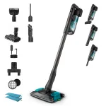 Philips XC8155/01 2-in-1 belaidis &scaron;luotinis siurblys &ndash; sausam ir &scaron;lapiam valymui, 25,2 V, 0,6 L