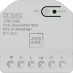 Žaliuzių pavara (1 kanalas) Jung HOME Puck BTPJ1B2U su 2 dvejetainiais įėjimais