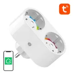 Dvigubas i&scaron;manusis ki&scaron;tukinis lizdas WiFi Gosund SP211 3500W, Tuya