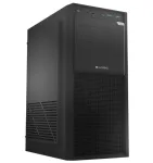 Logic Concept J23 PRO Black Mid-Tower Computer Case with Tempered Glass, USB-C, ARGB Fans