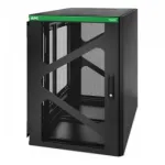 APC NetShelter 18U Wall-Mount Rack Enclosure Cabinet - 19 inch Width, 520mm Depth, Black