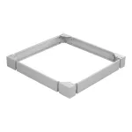 EFB-ELEKTRONIK Pjedestalas 800x1000 mm spintelei, 100 mm auk&scaron;tis, pilkas (RAL 7035) PEL-SOK80VV.GR