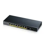 Zyxel GS1900-10HP valdomas L2 Gigabit Ethernet (10/100/1000) PoE jungiklis, juodas