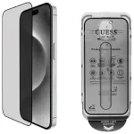 Guess GUTGP16SBOKGCIP iPhone 16 6,1 inch privatumo ekrano apsauga 2.5D Outline &ndash; Grūdintas stiklas