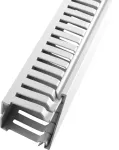 LICATEC Kabelinis kanalas 25 x 75 mm halogen-free pilkas 7670-1